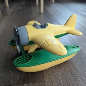 Green Toys Yellow and Green Toy Seaplane